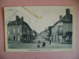 CP AILLANT SUR THOLON   RUE DE LA MOTHE- ECRITE EN 1958 - Aillant Sur Tholon