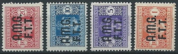 1947 TRIESTE A SEGNATASSE 4 VALORI MH * - ED084-3 - Portomarken