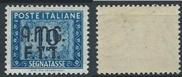 1947-49 TRIESTE A SEGNATASSE 10 LIRE MH * - ED087 - Taxe