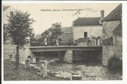 VERNEUIL , Pont Du Bas Verneuil , CPA ANIMEE - Verneuil Sur Seine