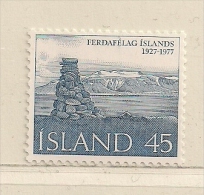 ISLANDE  ( EUIS - 62 )  1977   N° YVERT ET TELLIER  N° 480   N** - Neufs