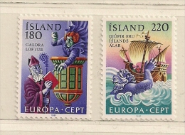 ISLANDE  ( EUIS - 73 )  1981   N° YVERT ET TELLIER  N° 518/519   N** - Ungebraucht