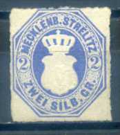 MECKLENBURG / SCHWERIN - 1864, 2SGR BLUE - Luebeck