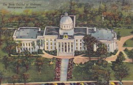 The State Capiltol Of Alabama Montgomery Alabama - Montgomery