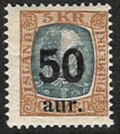 Iceland 1925 MNH/**/postfris/postfrisch Michelnr. 113 - Neufs