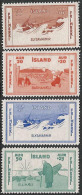 Iceland 1933 MNH/**/postfris/postfrisch Michelnr. 168-171 - Neufs