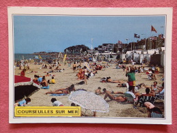 Dep 14 , Cpm COURSEULLES Sur MER , 1227/14 , La Plage  (083)Recto/Verso - Courseulles-sur-Mer