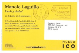 Tarjeta De Madrid 2013 Museo Ico - Lettres & Documents