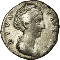 Monnaie, Faustine I, Denier, TTB, Argent, Cohen:101 - Die Antoninische Dynastie (96 / 192)