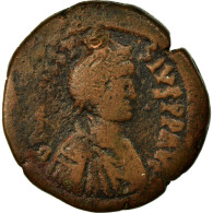 Monnaie, Anastasius I 491-518, Follis, Constantinople, TB+, Cuivre - Byzantines