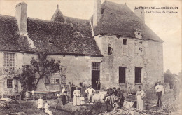 CPA - 72 - LA FRESNAYE Sur CHEDOUET - Le Château De Chédouet - 4 - RARE !!!!! - La Fresnaye Sur Chédouet