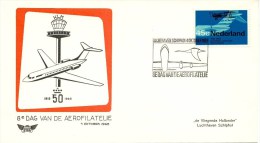 Envelop 8e Dag Van De Aerofilatelie (1969) - Blanco / Open Klep - Storia Postale