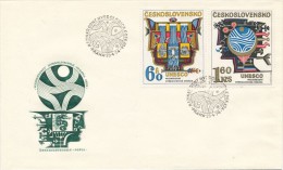 Czechoslovakia / First Day Cover (1974/07 B), Praha - Theme: Hydrological Decade (60h - Dam And Turbines) - Wasser