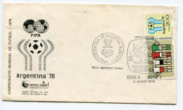 Football Coupe Du Monde 1978 1 Ier Jour 03/06/1978 - Storia Postale