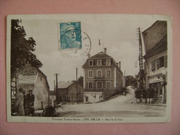 CP DELLE  N°3390 RUE DE LA PAIX - ECRITE EN 1949 - Delle