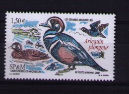 Saint Pierre And Miquelon 2008 Birds (fauna) MNH - Unused Stamps