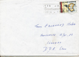 Netherlands Cover Sent To Germany DDR 24-8-1988 Single Stamped MAP - Brieven En Documenten