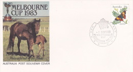 Australia 1983 Melbourne Cup, Souvenir Cover - Storia Postale