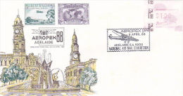 Australia 1988 Aeropex 88, Dated 9 April 88, Black Postmark, Souvenir Cover - Covers & Documents