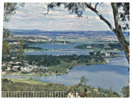 (PH 416) Australia - ACT - Canberra And Lake Burley Griffin (light Fold Top Right) - Canberra (ACT)