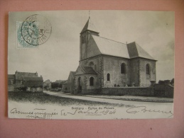 CP BRETIGNY SUR ORGE  EGLISE DU PLESSIS   - ECRITE EN 1904 - Bretigny Sur Orge