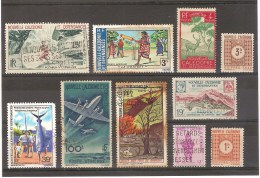 NOUVELLE CALEDONIE - LOT DE 10 TIMBRES - Collections, Lots & Séries