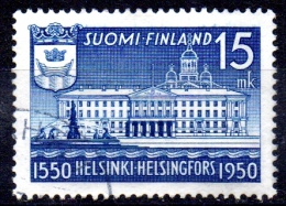 FINLAND 1950 400th Anniv Of Helsinki. - 15m Town Hall & Cathedral  FU - Usati