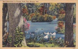 Bird Sanctuary In Franke Park Fort Wayne Indiana 1944 - Fort Wayne