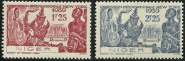 NIGER..1939..Michel # 188-89...MLH. - Ongebruikt