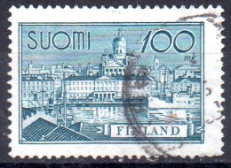 FINLAND 1942 Helsinki Harbour - 100m. - Green   FU - Usati