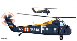 Sud Aviation  Sikorsky   10.5x210 - Hubschrauber