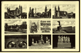 Worms  -  Mehrbild-Ansichtskarte Ca. 1930    (3217) - Worms