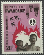 RWANDA..1966..Michel # 177...MLH. - Unused Stamps