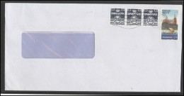 DENMARK Postal History Brief Envelope DK 029 Ship Sailing Architecture Church - Briefe U. Dokumente