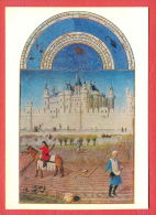 143728 / Dutch  Art  Limbourg Brothers - October - Series: Très Riches Heures Du Duc De Berry - Russia Russie Russland - Astronomie