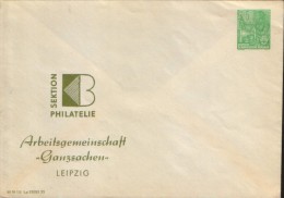 Germany/DDR - Postal Stationery  Cover  Unused -  Arbeitsgemeinschaft "Ganzsachen" Leipzig - Enveloppes Privées - Neuves