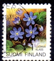 FINLAND 1992 Provincial Plants - (1st) Hepatica (Hame)  FU - Usados