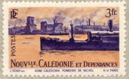 Nelle CALEDONIE :  Fonderie De Nickel Et Bateau - Industrie  - Série Courante - - Unused Stamps
