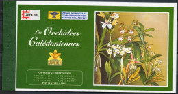 Nelle CALEDONIE :  Orchidées Calédoniennes  (Dendrobium, Phaïs, )- "Capes 96" Exposition Philatélique à Toronto (Canada) - Carnets