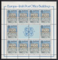 Ireland MNH Scott #806 Minisheet Of 10 41p Westport Post Office, County Mayo - EUROPA - Blokken & Velletjes