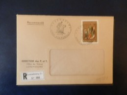 41/918   LETTRE   RECOMMANDE  LUX. - Lettres & Documents