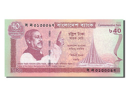 Billet, Bangladesh, 40 Taka, 2011, NEUF - Bangladesh