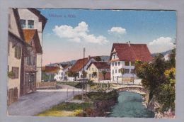 ZH Affoltern A. Albis 1918.VI.14. Affoltern  Dorfstrasse Foto Guggenheim #13197 - Affoltern