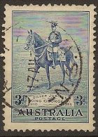 AUSTRALIA 1935 3d Silver Jubilee SG 157 U #BE115 - Usados