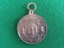 Stad Antwerpen, Eerste Schouwburg, 23/8/1869 (Baetes), 8 Gram (medailles0068) - Professionali / Di Società