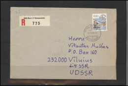 SWITZERLAND Postal History Brief Envelope CH 040 BERN Cancellation - Briefe U. Dokumente