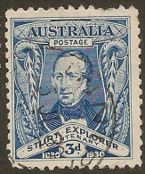 AUSTRALIA 1930 3d Sturt SG 118 U #BH362 - Oblitérés