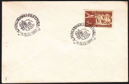 Yugoslavia 1953, Cover W./ Special Postmark "Ljubljana Festival", Ref.bbzg - Brieven En Documenten