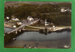 44 - GUENROUET- LE MONUMENT, SAINT CLAIR -ET LA VALLEE DE L'ISPE VUE AERIENNE Cpsm Grd Format Année 1971 - Guenrouet