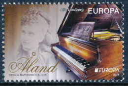ALAND/Alandinseln EUROPA 2014 "National Music Instruments" 1v** - 2014